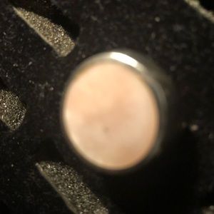 Sterling silver Rose Quartz ring